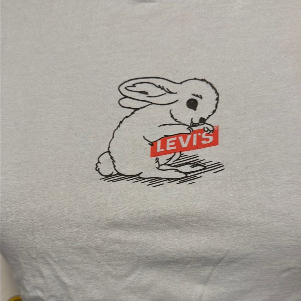 Levi's Blue Bunny Graphic Crop Top